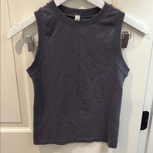Athleta Purple/Gray Sleeveless Tank Top